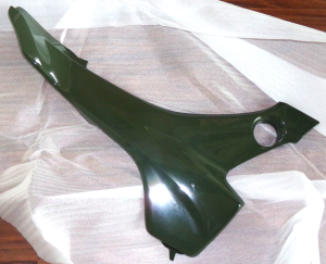 HONDA RANCHER 420, TRX420 RIGHT GREEN SIDE PANEL 83550-HP5-600ZA