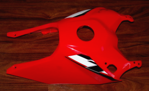 HONDA TRX250EX TRX 250EX TRX250X 250X RED FRONT FENDER GAS TANK COVER 06-25