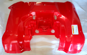 HONDA TRX 350 & 400 RANCHER RED REAR FENDERS 80100-HN7-000ZB, 04-07