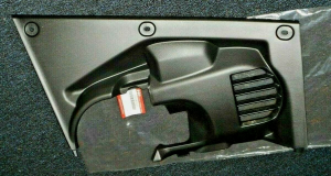SUZUKI KING QUAD 500, 750 OEM FOOTREST GUARD, BODY SIDE PANEL 63342-34K01-291