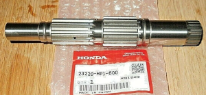 HONDA TRX450ER, TRX450R, TRX 450ER 450R TRANSMISSION COUNTERSHAFT 23220-HP1-600