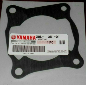 YAMAHA RZ350, RZ 350 OEM ENGINE CYLINDER BASE BOTTOM  GASKET 29L-11351-01-00
