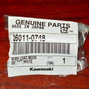 KX250F, KX450F WHITE DFI MAP WIRE LEAD MODE 26011-0748, SOFT LOAMY CONDITIONS