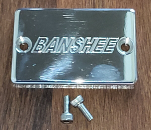 YAMAHA YFZ 350 BANSHEE BILLET ALUMINUM FRONT BRAKE MASTER CYLINDER COVER 1987-01