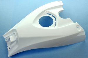YAMAHA YFZ450R YFZ 450R WHITE GAS TANK COVER 2014-2025, 1TD-F171A-21-00