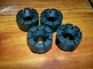 HONDA ATC 250ES, 250 BIG RED SEAT RUBBER FRAME MOUNTS  X4, 77207-HA0-000