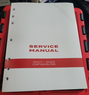 HONDA CRF150R,CRF150RB CRF 150R OEM SHOP,MECHANIC,SERVICE REPAIR MANUAL,BOOK