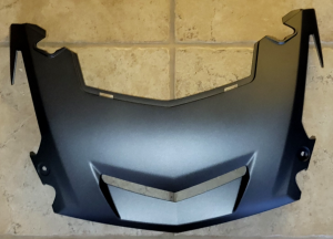 YAMAHA GRIZZLY EPS XT R FRONT FENDER DARK GRAY NOSE HOOD PANEL 2025,2UD-F330D-B0