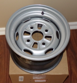HONDA TRX420 420 RANCHER FA, FPA REAR STEEL 11" WHEEL, RIM 42650-HP7-B40ZA