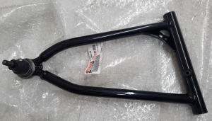YAMAHA RAPTOR 700 BLACK RIGHT TOP UPPER A ARM 15-26, REPLACEABLE BALL JOINT