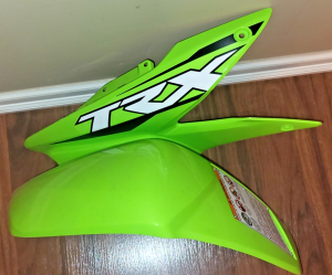 HONDA TRX250EX TRX 250EX 250X TRX250X KRYPTON GREEN LEFT FRONT FENDER 06-26