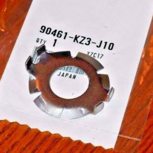 CR250, CRF450R, CRF450X, TRX450R, TRX450ER CLUTCH HUB LOCK WASHER 90461-KZ3-J10