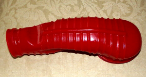 ATC 250R 85-86 AIRBOX TO CARBURETOR AIR BOOT DUCT, OVERSIZED CARB INTAKE TUBE