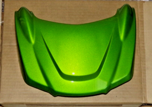 KAWASAKI BRUTE FORCE 750 HANDLEBAR METALIC GREEN FRONT COVER 59441-0015-367