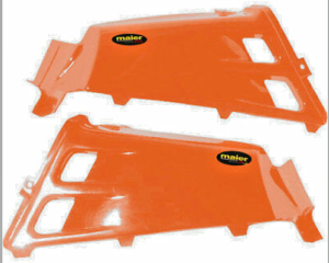 YAMAHA YFZ 350 BANSHEE ORANGE GAS TANK COVER, SHROUD 87-12, ZZZZ