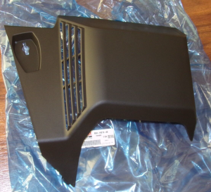 YAMAHA YXZ1000R YXZ 1000R REAR BED LEFT SIDE VENTED ACCESS COVER 1, VENTED BLACK, B5H-F8219-00-00