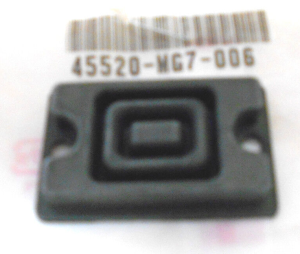 HONDA FRONT OR REAR BRAKE RESERVOIR CUP RUBBER DIAPHRAGM BLADDER 45520-MG7-006