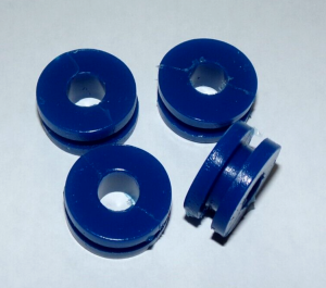 HONDA FRONT FENDER GROMMET KIT BLUE 4-PIECE ATC 250R, 350X, ATC250R, ATC350X
