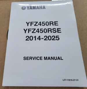 YAMAHA YFZ450R, YFZ 450R FUEL INJECTED OEM REPAIR, SERVICE SHOP MANUAL BOOK