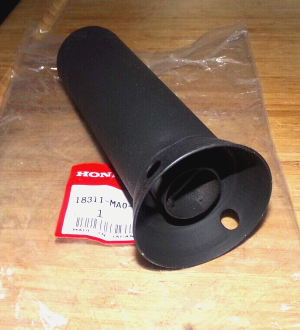 HONDA EXHAUST MUFFLER QUIET CORE XR250, XR350, XR500, XR600 18311-MA0-010