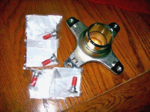 KAWASAKI KFX450R KFX450 KFX 450 REAR SPROCKET HUB & BOLTS 08-14