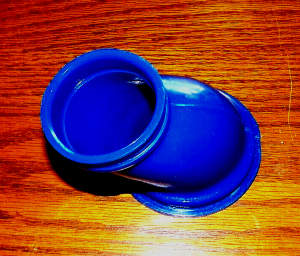 HONDA ATC 250R 85-86 AIR BOX TO FRAME AIR BOOT DUCT, INTAKE BOOT 17252-HA2-000