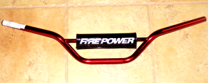 HONDA, YAMAHA, SUZUKI, KAWASAKI, CAN-AM, DRR ATV RED STEEL HANDLEBARS 7/8"