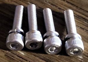 KEIHIN CARBURETOR PWK33, PWK35, PWK36, PWK38, PWK39, PWK41 FLOAT BOWL SCREWS  X4