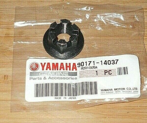 YAMAHA REAR WHEEL HUB NUT,YTM 200,225DX,TRI-Z 250,YFM200,BANSHEE,BLASTER,WARRIOR