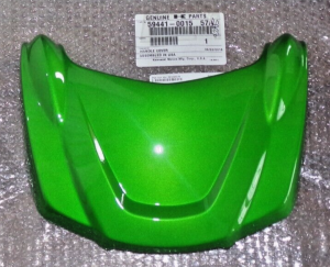 KAWASAKI BRUTE FORCE 750 HANDLEBAR METALIC GREEN FRONT COVER 59441-0015-57A