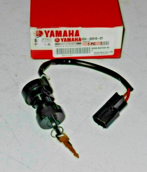 YAMAHA BIG BEAR 400, YFZ450R, YFZ450X,RAPTOR 700 IGNITION KEY SWITCH, 2 KEYS