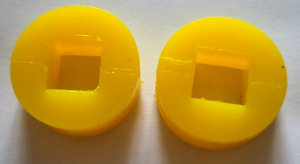 SUZUKI LT500R QUADRACER QUADZILLA 500 HEADLIGHT MOUNT RUBBER GROMMET CUSHIONS