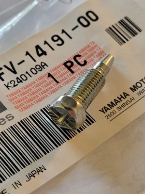 YAMAHA CARBURETOR DRAIN SCREW,BRUIN,GRIZZLY,KODIAK,BIG BEAR, WOLVERINE,RHINO 450
