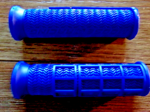 BLUE ATV HANDGRIPS, GRIPS KFX, BAYOU, PRAIRIE, LAKOTA, MOJAVE, BRUTE FORCE, KLT