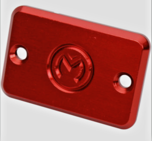 HONDA ATC 200X, 250R, 350X, TRX 250X, 300EX RED REAR BRAKE MASTER CYLINDER COVER