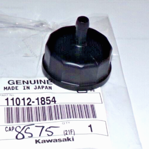 KAWASAKI ENGINE COOLANT OVERFLOW RESERVOIR TANK CAP KFX 700 VFORCE, 11012-1854