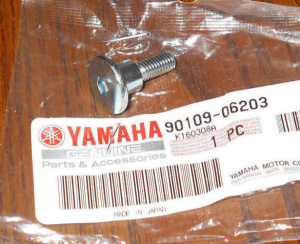 YAMAHA YFZ450, YFZ450R,YFZ450X ENGINE VALVE COVER BOLT 90109-06203-00, 2007-2026