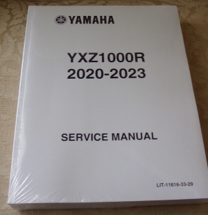 YAMAHA YXZ1000R,EPS SE/SS/XTR YXZ1000 OEM SHOP, SERVICE REPAIR MANUAL BOOK 20-23