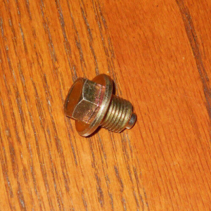 SUZUKI RM125, RM250, RMX250 ENGINE MAGNETIC OIL DRAIN BOLT, PLUG