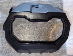 HONDA RINCON 700 HANDLEBAR CENTER DASH COVER, SPEEDOMETER PLASTIC SHROUD