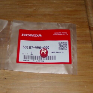HONDA LEFT BRAKE LEVER REVERSE PIN RED CAP, FOREMAN 450, 500,200D,450ES, RANCHER