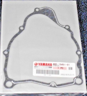 YAMAHA MAGNETO, STATOR COVER GASKET 4BD-15451-01-00,250 BEAR TRACKER,TIMBERWOLF