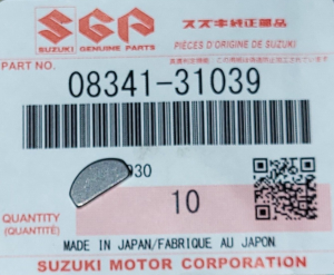 SUZUKI ENGINE FLYWHEEL WOODRUFF KEY,RM80,SP100,SP125,SP500,LT230 230 QUAD SPORT,