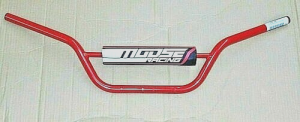 HONDA RECON,250EX,250R,300EX,400EX,450R,700XX,400X,450ER RED STEEL HANDLEBARS