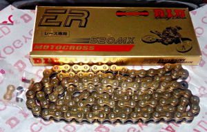 ATC 200X 350X 250R, TECATE KXT250 KXF250 TRI-Z, DID GOLD MX CHAIN 120 LINKS