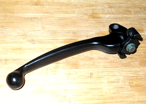 POLARIS SCRAMBLER, OUTLAW, PREDATOR 50 RIGHT HAND FRONT BRAKE LEVER & CABLE HOLD