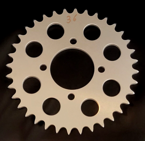 LTZ400 QUADSPORT, KFX400, DVX400, LT230E QUADRUNNER 36 TOOTH REAR SPROCKET