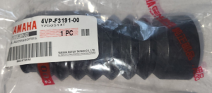 YAMAHA ZUMA 50 BLACK RUBBER FORK BOOT 4VP-F3191-00-00, 2002-2011