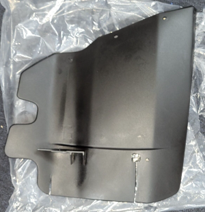 HONDA RANCHER 350 ATV FRONT FENDER RIGHT SIDE MUD EXTENSION, GUARD, FLAP