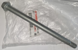 YAMAHA YZ85 REAR WHEEL AXLE SHAFT, BOLT 2022-2026, B4B-25381-00